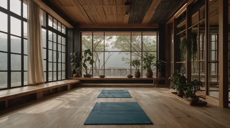 27 Japandi Designed Yoga Studios Ideas