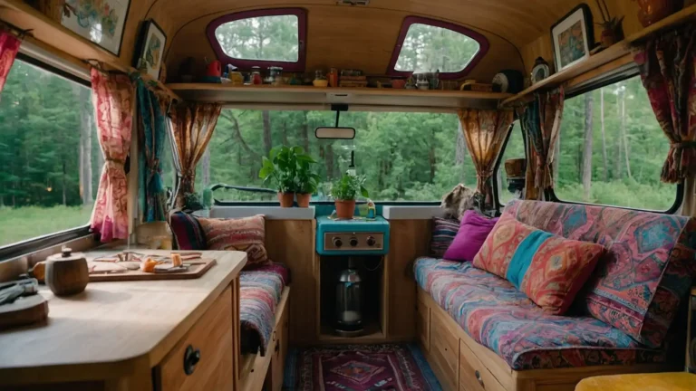 27 Boho and Hippie Camper Design Ideas