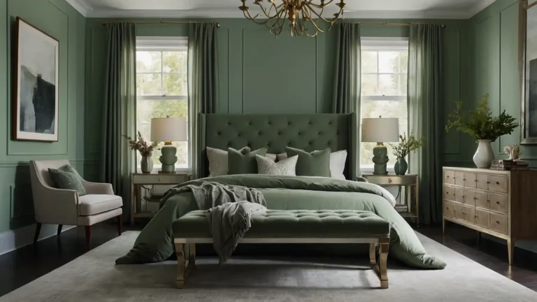 27 Gorgeous Sage Green Bedroom Ideas