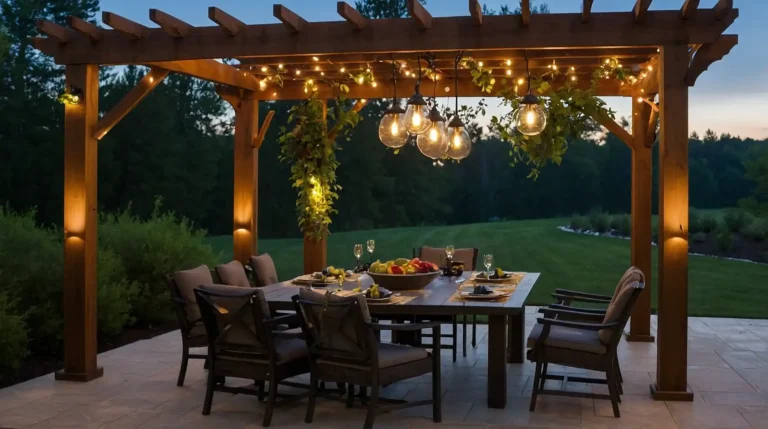 27 Pergola Lighting Ideas for Your Yard