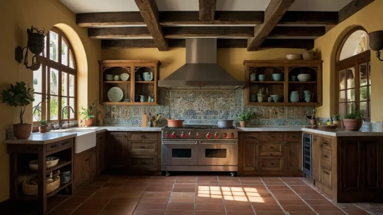 27 Best Spanish Mediterranean Kitchen Ideas