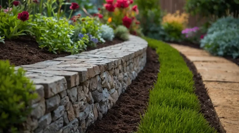 27 Creative Garden Edging Ideas for Your Yard: Define Your Space