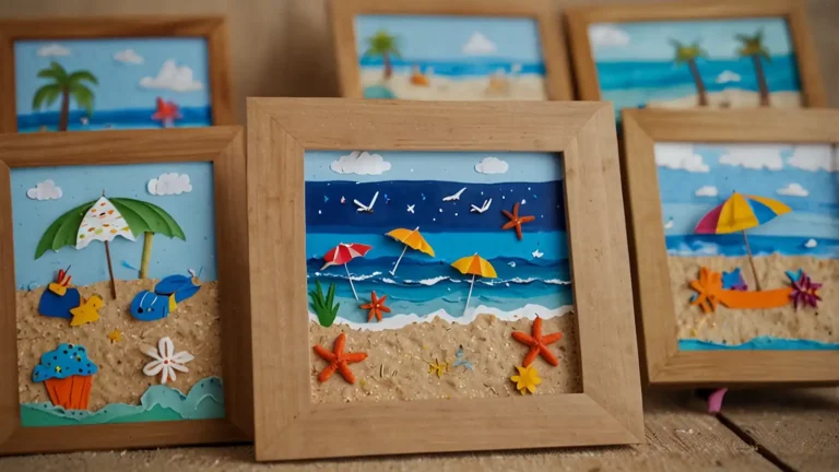 21 Beach Themed Crafts Ideas