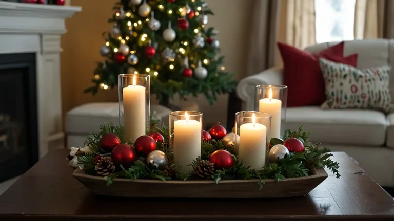 27 Christmas Coffee Table Decor Ideas