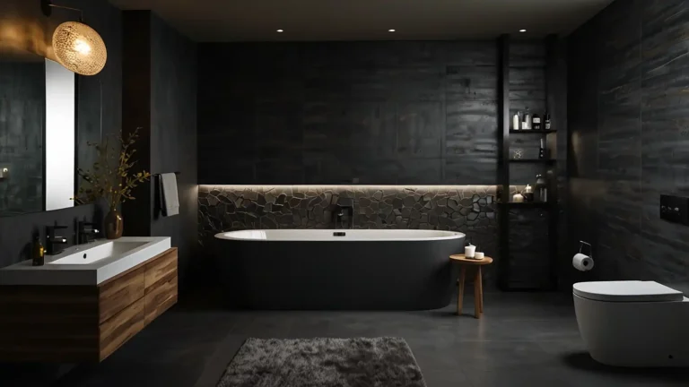 25 Moody Bathroom Designs Ideas
