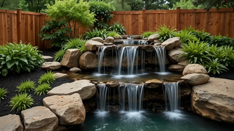 17 Small Garden Waterfalls Ideas